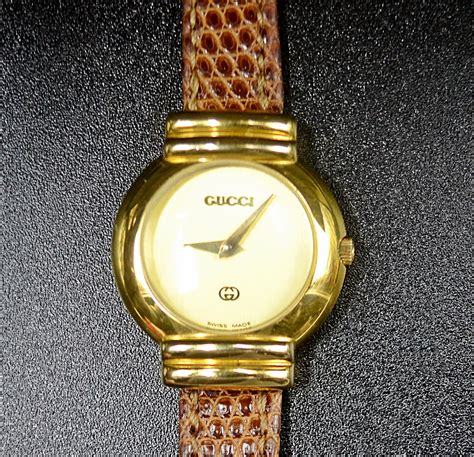 ebay ladies vintage gucci watch|second hand gucci watches ladies.